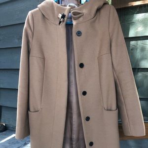 Aritzia Babaton Pearce Wool Coat, XS, color camel
